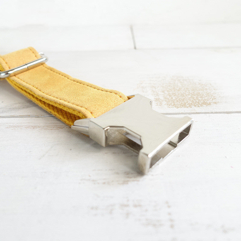 Summer Yellow Dog Collar