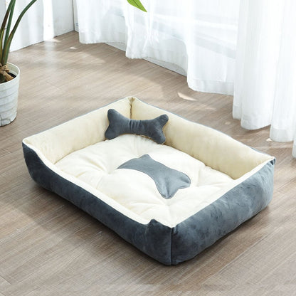 Four Seasons Golden Retriever Dog Bed and Mat