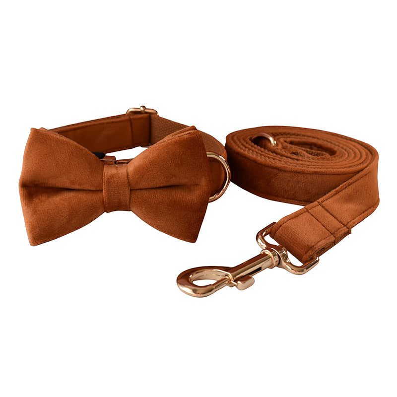 Pottery Brown Dog Collar