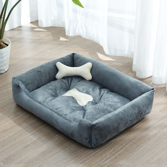 Four Seasons Golden Retriever Dog Bed and Mat