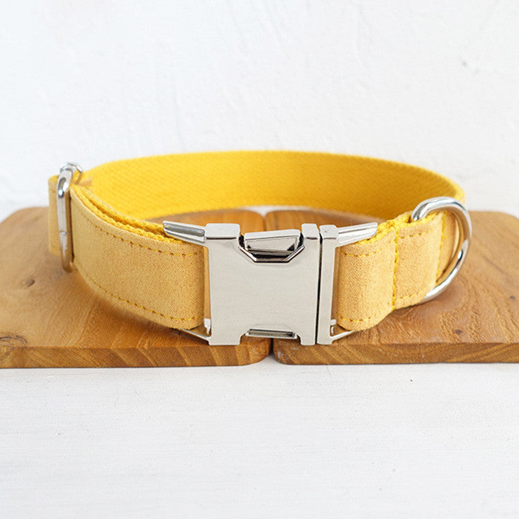 Summer Yellow Dog Collar