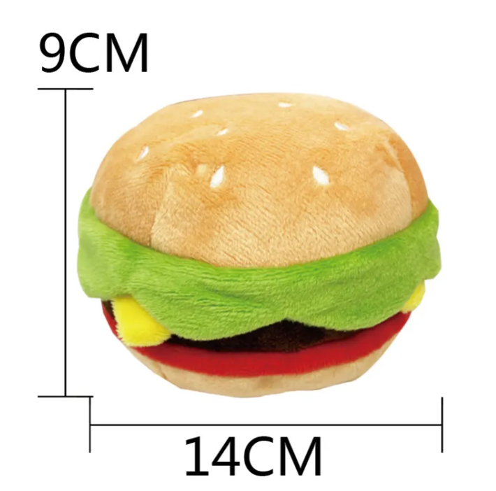 Cute Food Dog Toy