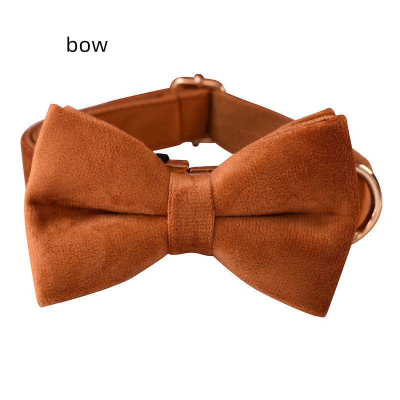 Pottery Brown Dog Collar