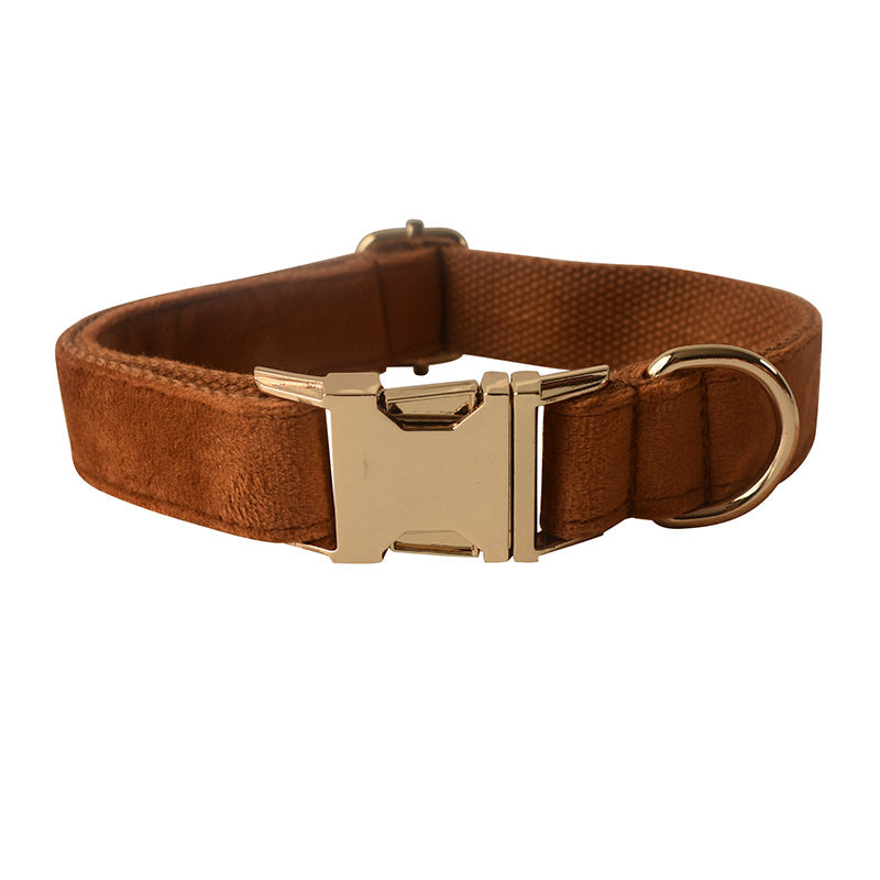 Pottery Brown Dog Collar